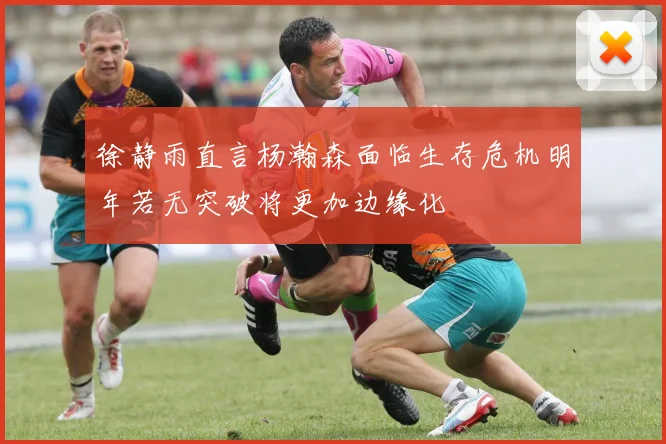 徐静雨直言杨瀚森面临生存危机明年若无突破将更加边缘化
